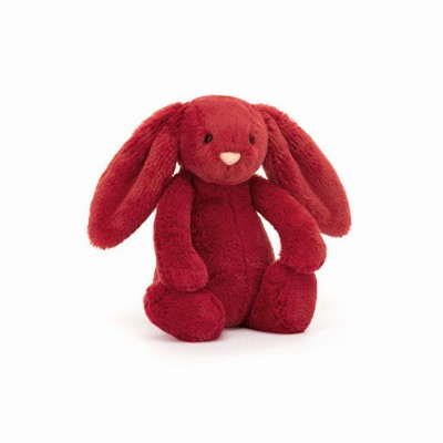 Jellycat Bashful Cranberry Konijn | AJ1028573